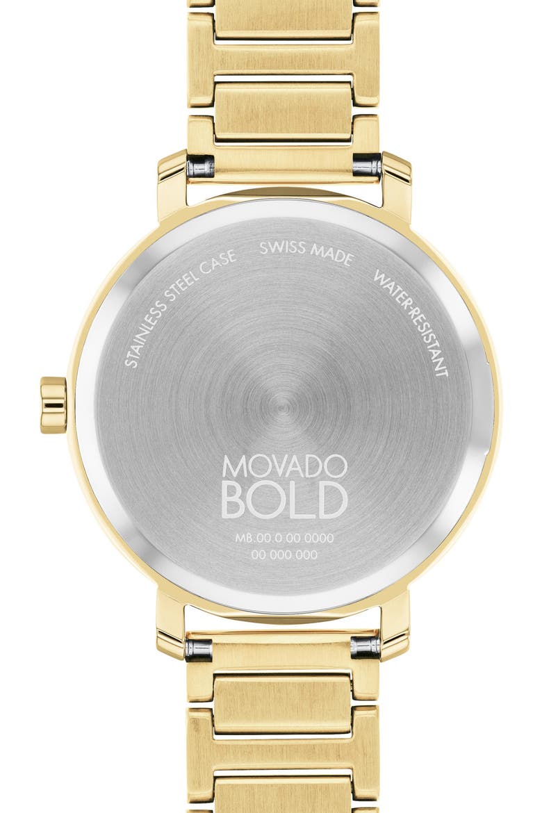 Bold Evolution 2.0 Bracelet Watch, 34mm, Alternate, color, GOLD