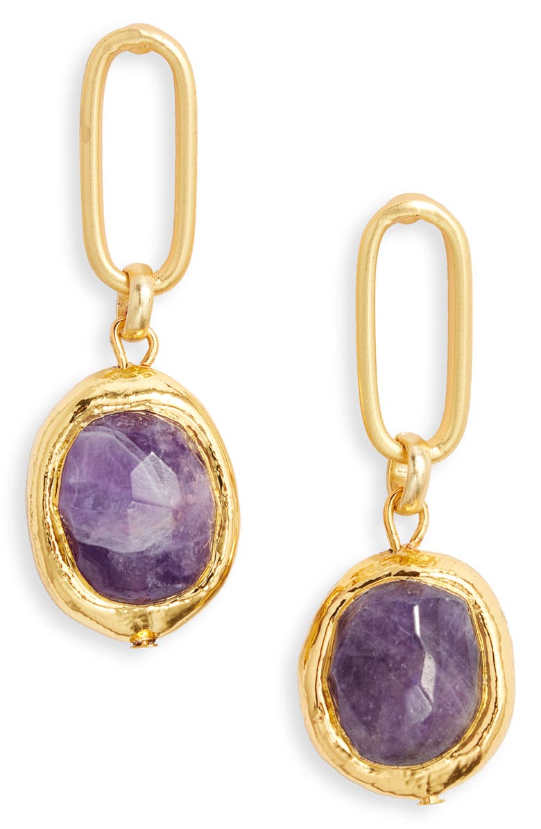 Karine Sultan Crystal Drop Earrings, Main, color,