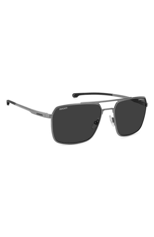 Carrera Eyewear X Ducati Carduc 59mm Aviator Sunglasses