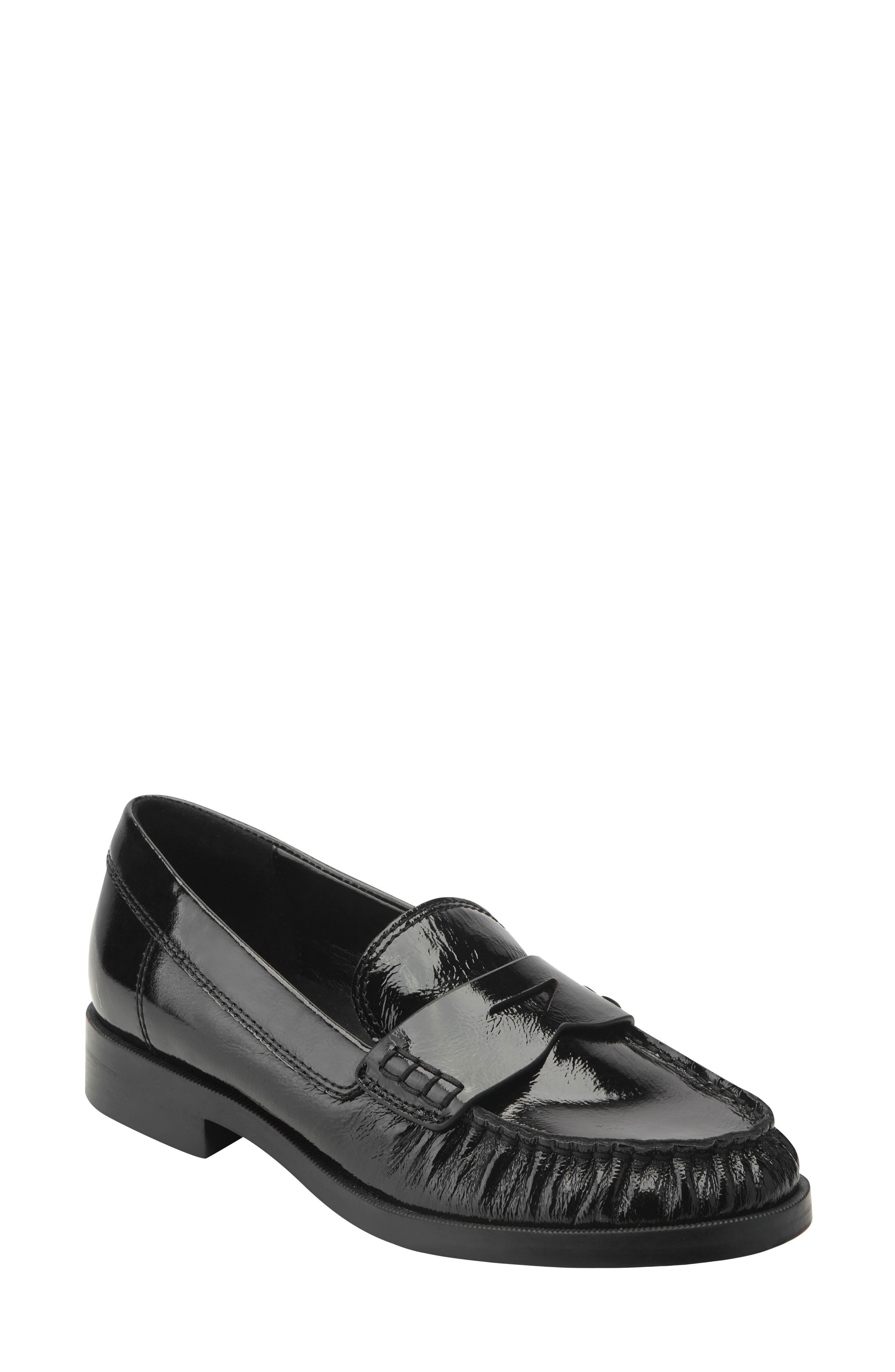 Nell Penny Loafer, Main, color, BLACK