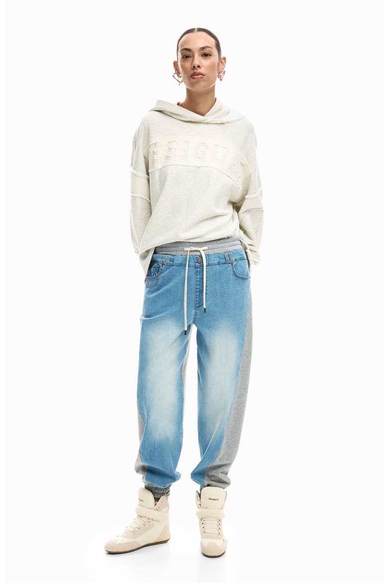 Hybrid Jogger Jeans, Alternate, color, LIGHT BLUE