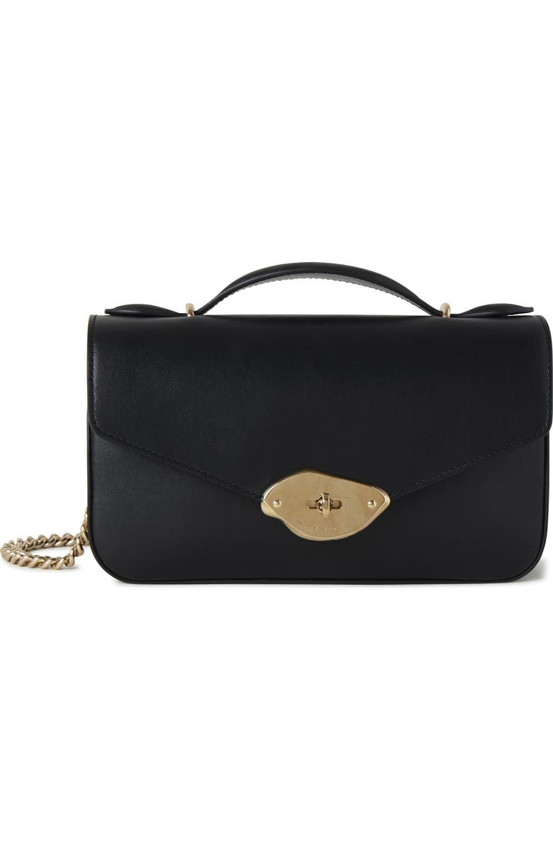 Mulberry Lana Day High Gloss Leather Top Handle Bag, Main, color,