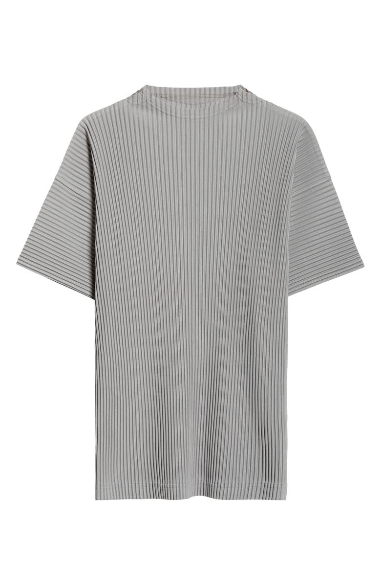 Homme Plissé Issey Miyake MC May Pleated T-Shirt, Alternate, color, 