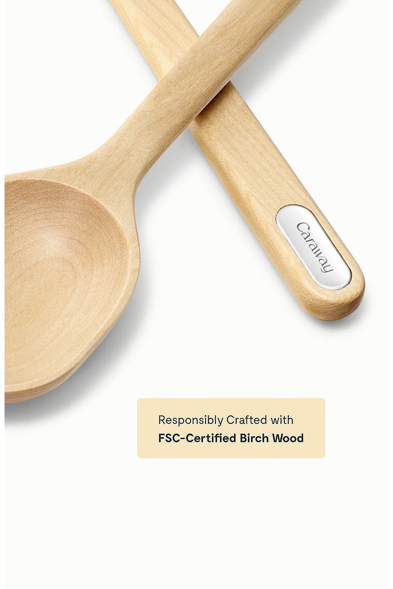 5-Piece Birch Kitchen Utensil Set, Alternate, color, BROWN