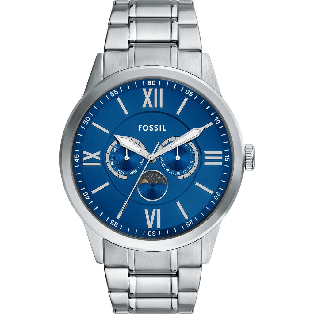 Fossil Flynn Multifunction Bracelet Watch, 48mm In Multi