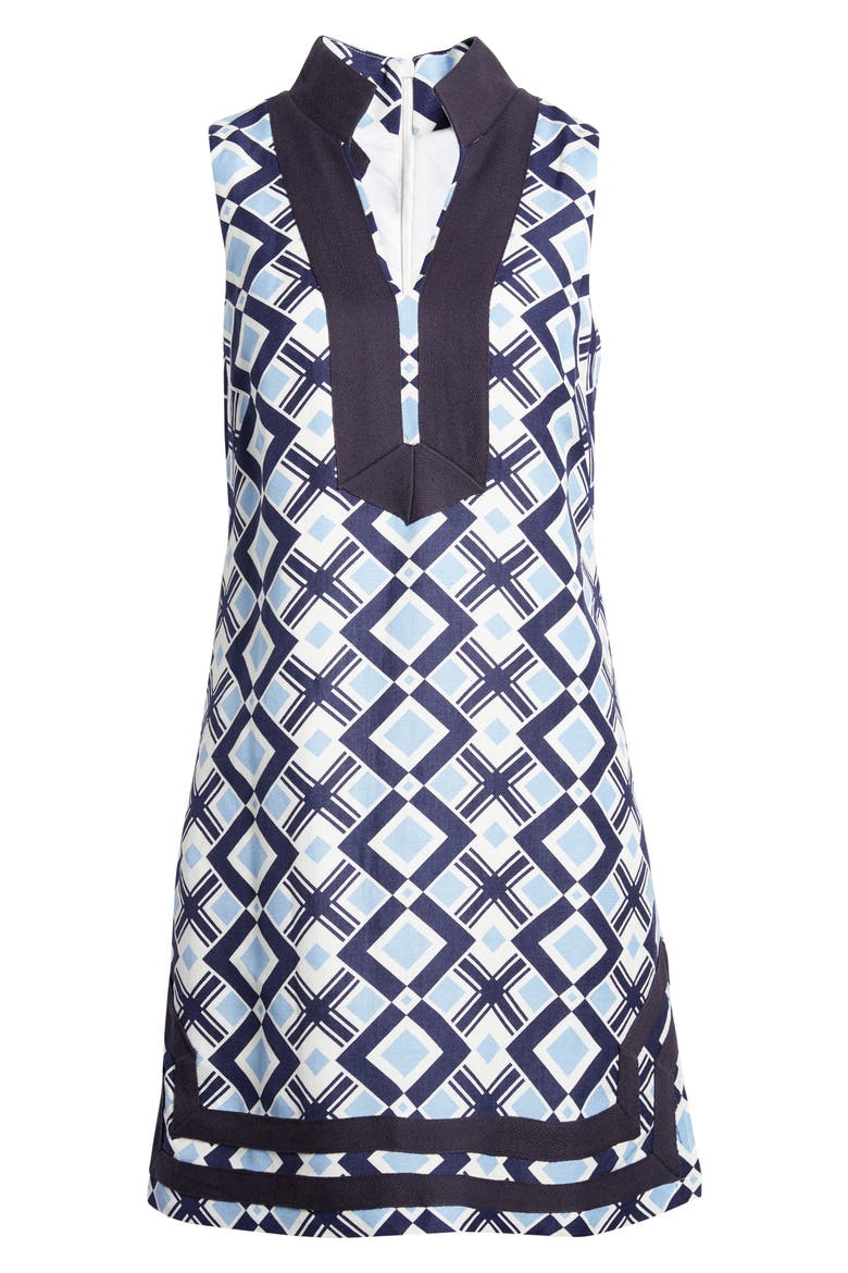 Sleeveless Sheath Dress, Alternate, color, BLUE