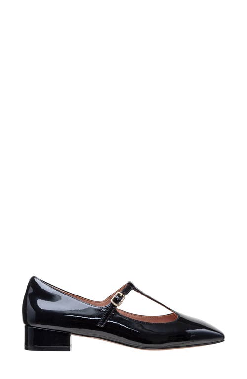 Linea Paolo Marcel T-strap Pump In Black