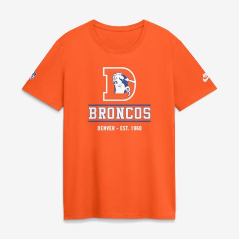 Women's Nike Orange Denver Broncos Sideline Alt Dri-FIT T-Shirt