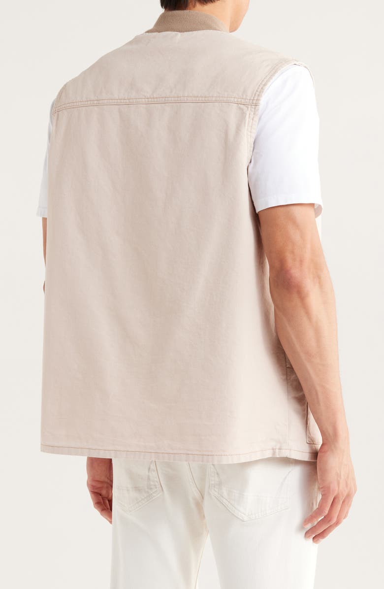 CAT WWR Utility Cotton Zip Vest, Alternate, color, Light Nomad