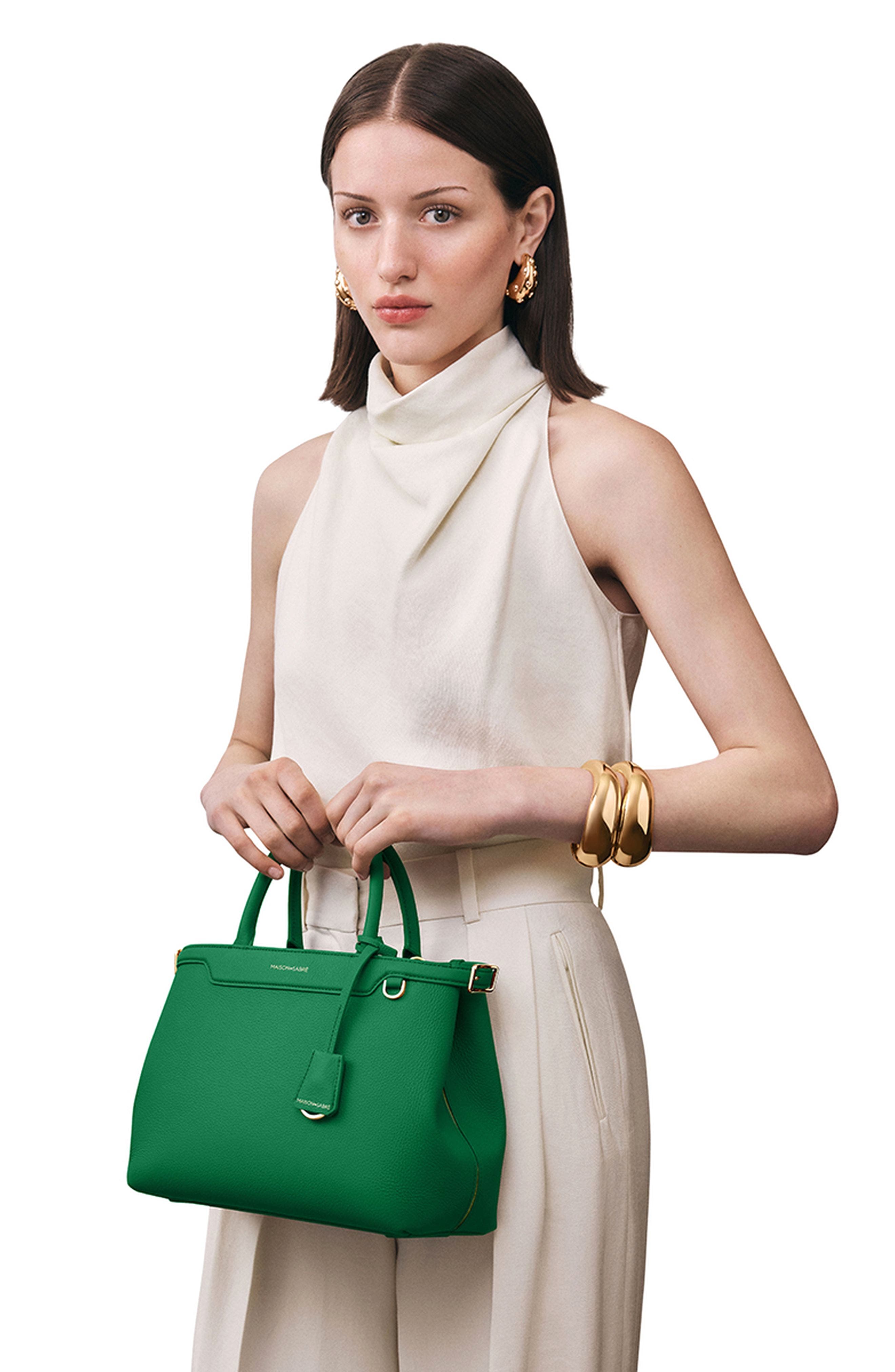 MAISON de SABRÉ The Medium Palais, Alternate, color, Emerald Green