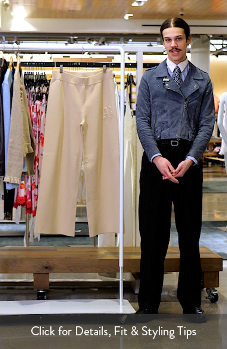 Sonny Knit Wide Leg Pants, sales video thumbnail