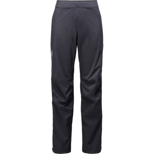 Black Diamond Fineline Stretch Full-zip Pant In Black