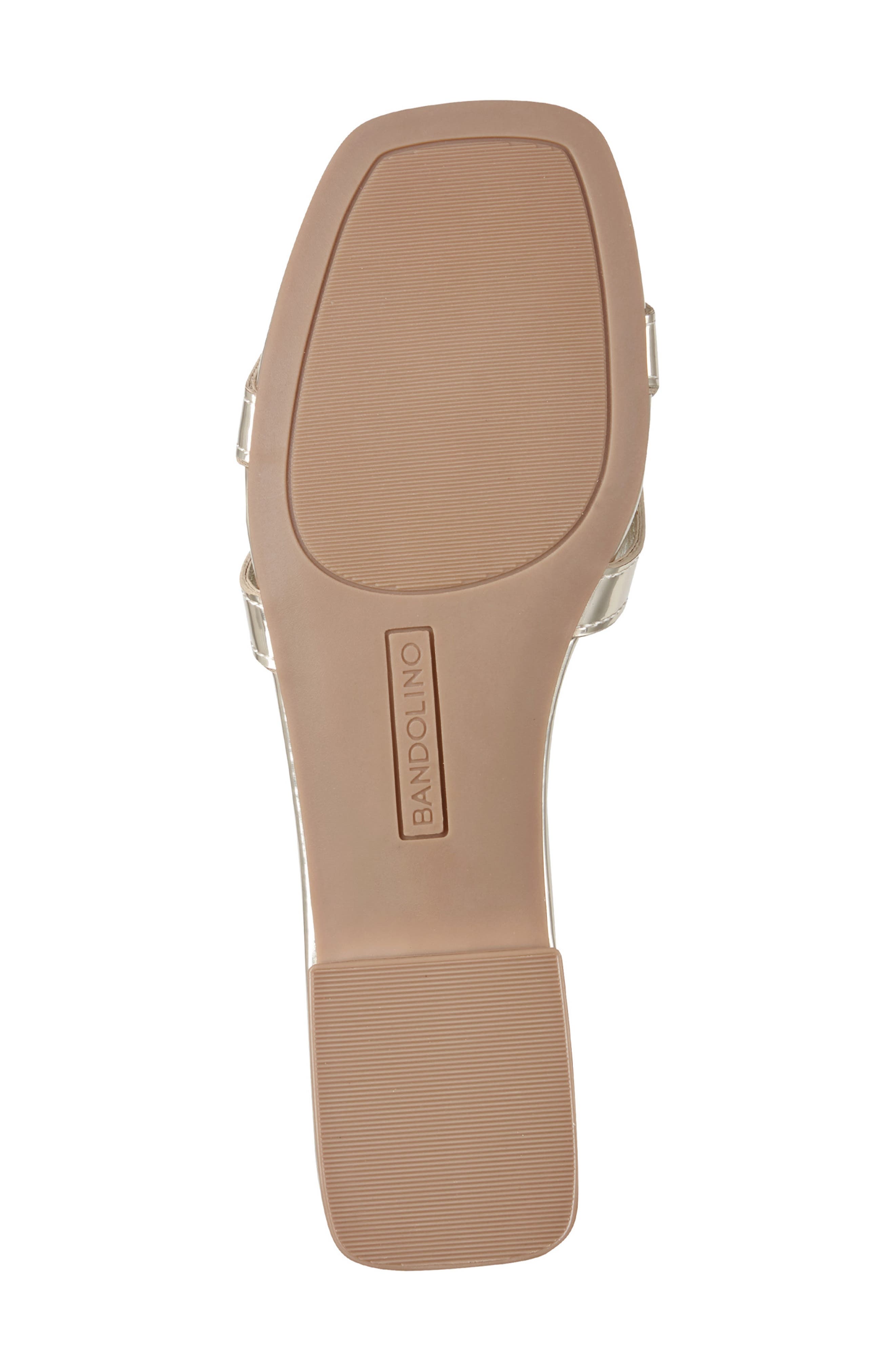 Mayla Square Toe Slide Sandal, Alternate, color, GOLD