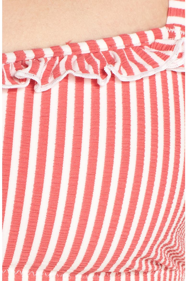 The Leslie Bikini Top, Alternate, color, RED