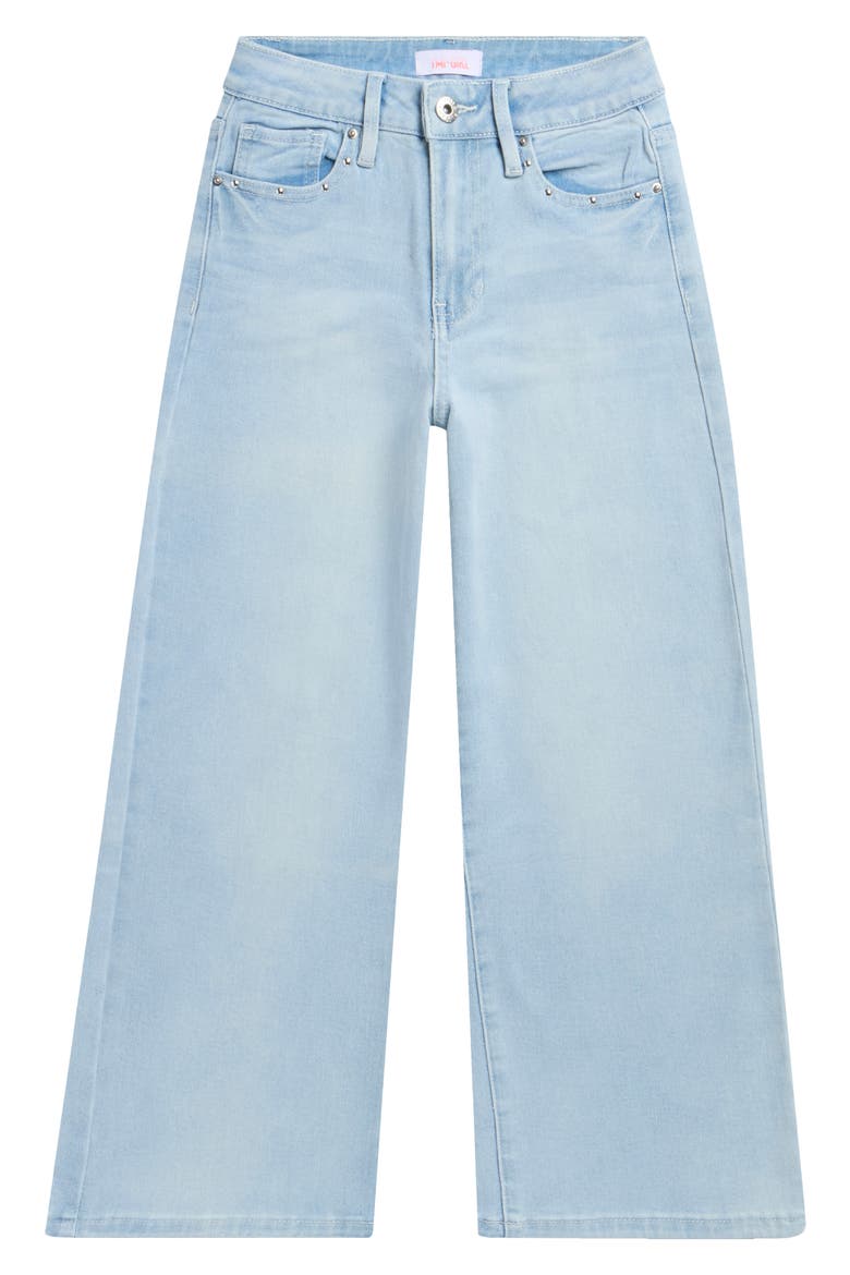 Kids' Baggy Star Jeans, Main, color, 35Q - LIGHT BLUE POTASS
