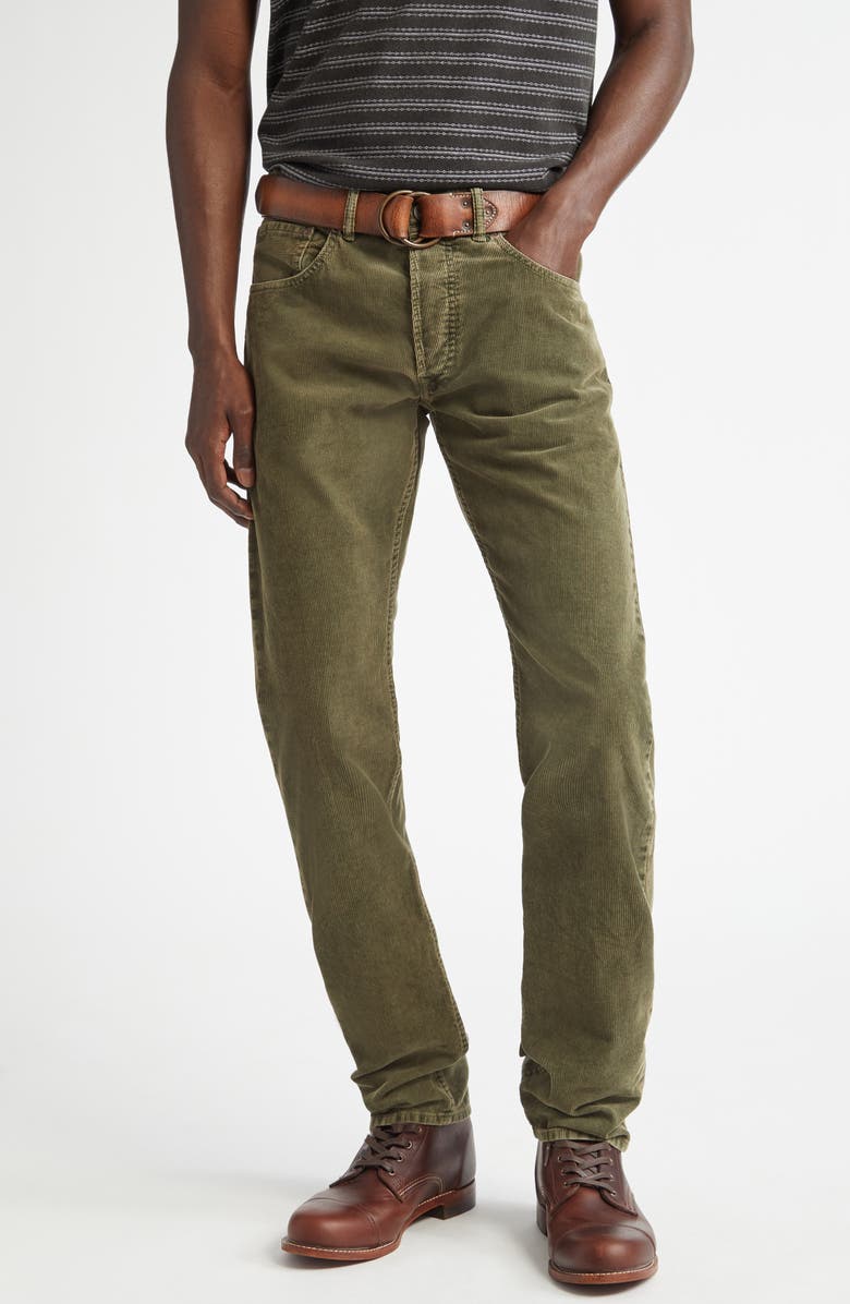 Double RL Buck Cotton Corduroy 5-Pocket Pants, Main, color, 