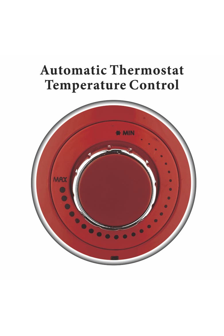 Portable 360 Surround Ceramic Heater w/ Thermostat, Alternate, color, Black