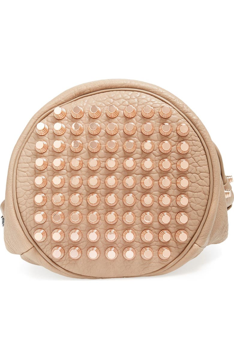 Alexander Wang 'Diego - Rosegold' Leather Bucket Bag, Alternate, color,