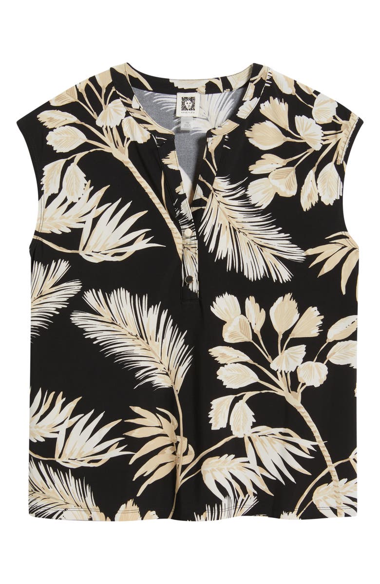 AK ANNE KLEIN Print Dolman Sleeve Top, Alternate, color, Anne Black Multi