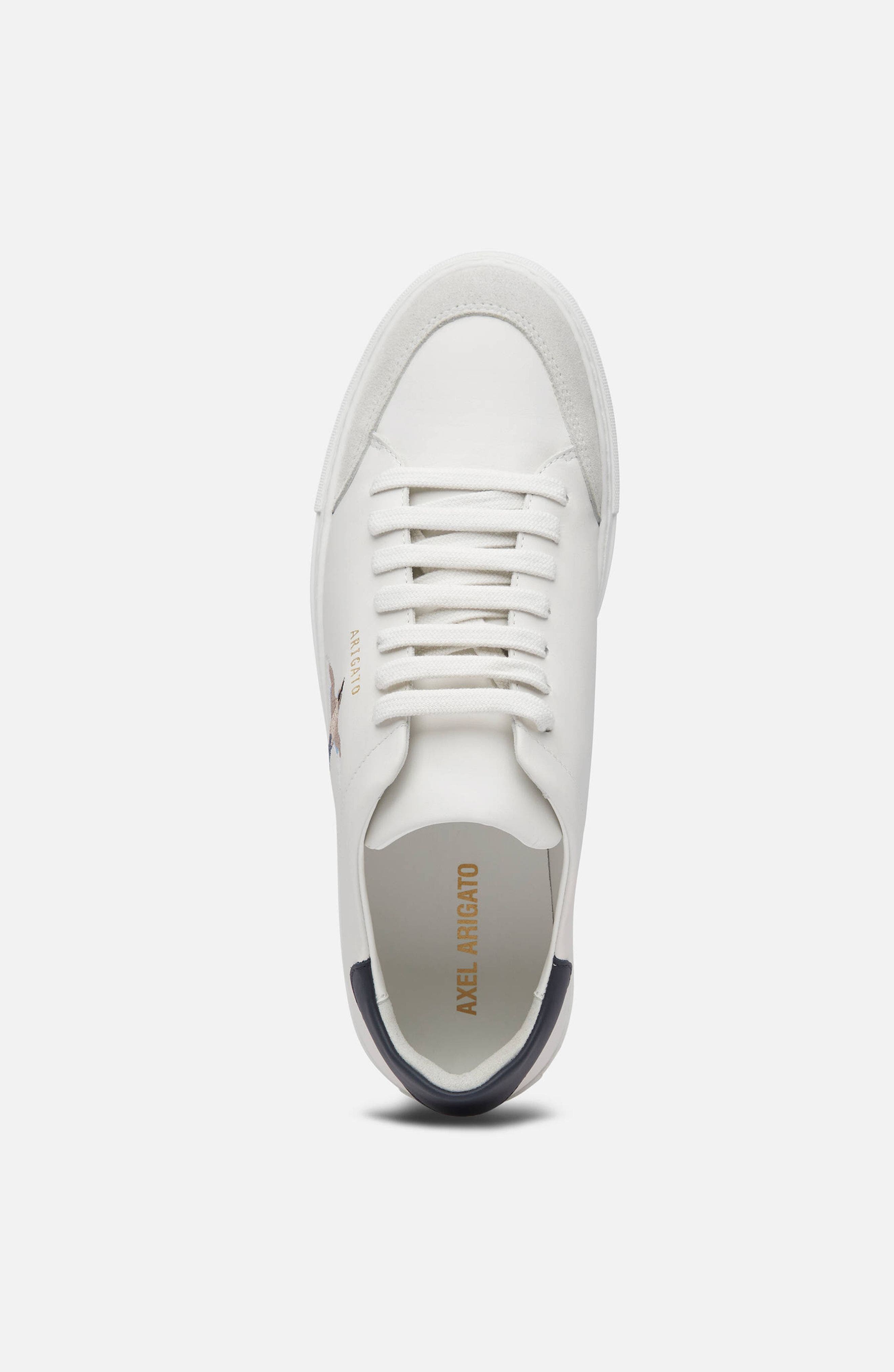 Clean 90 B Bird Sneaker - Men's, Alternate, color, White/Dark Blue