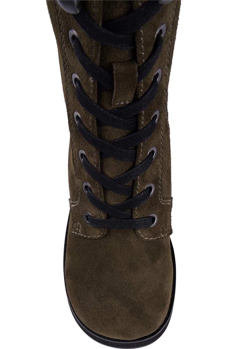 Candie's Tatiana Platform Boot, Alternate, color, Green