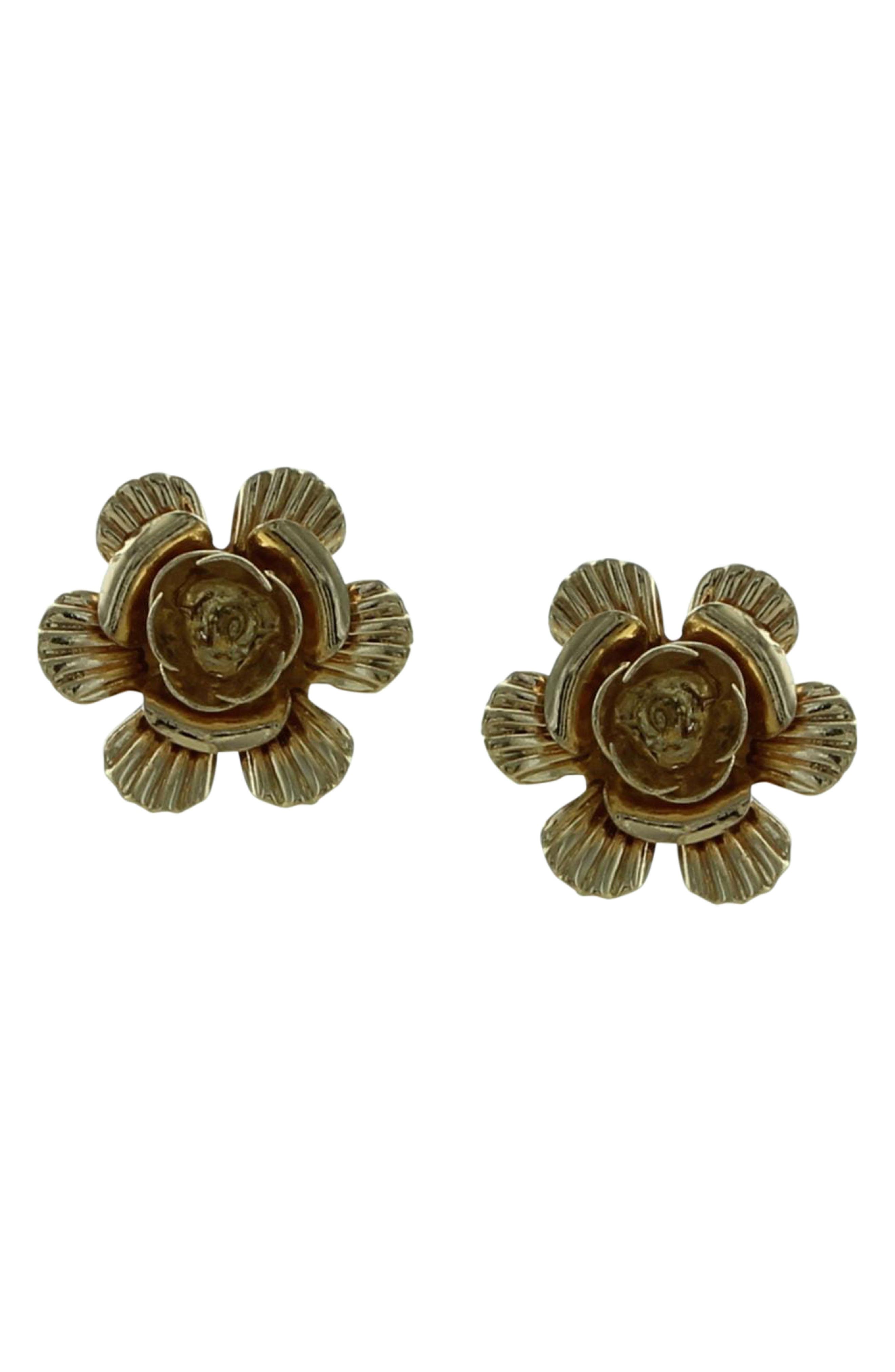 Bopha Floral Stud Earrings