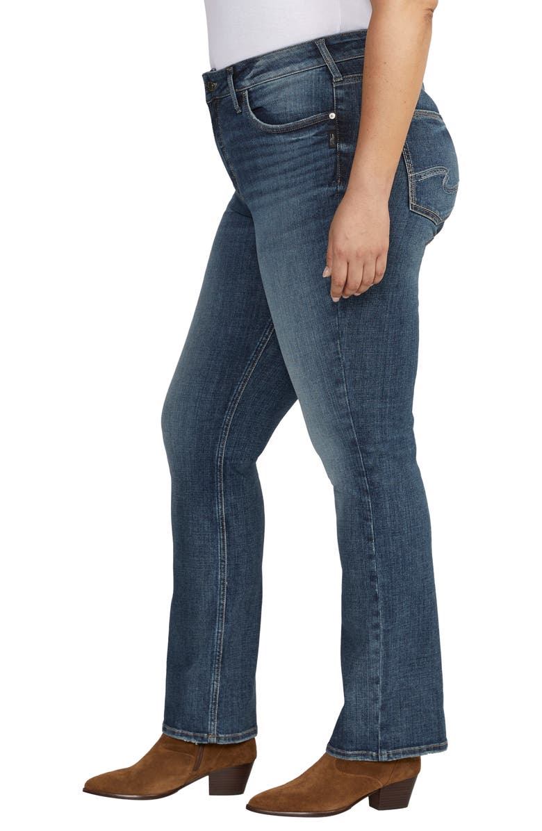 Silver Jeans Co. Avery High Waist Slim Bootcut Jeans, Alternate, color, 