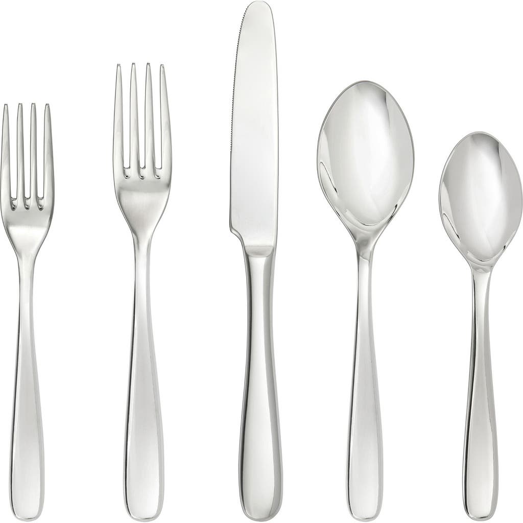 Fortessa Grand City 20-piece Flatware Set In Silver