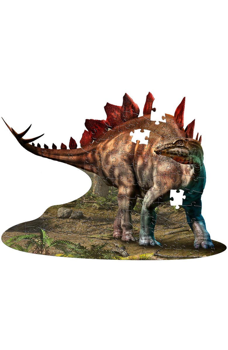 Madd Capp Stegosaurus 100 Piece Jigsaw Puzzle, Alternate, color, Multicolored