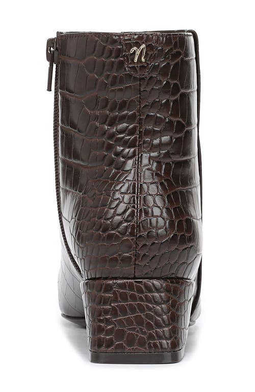 Naturalizer Hadley Square Toe Bootie In Animal Print