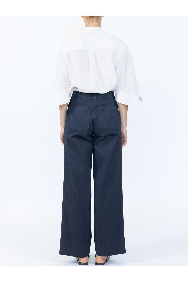 Sailor Wide leg pant, Alternate, color, Navy