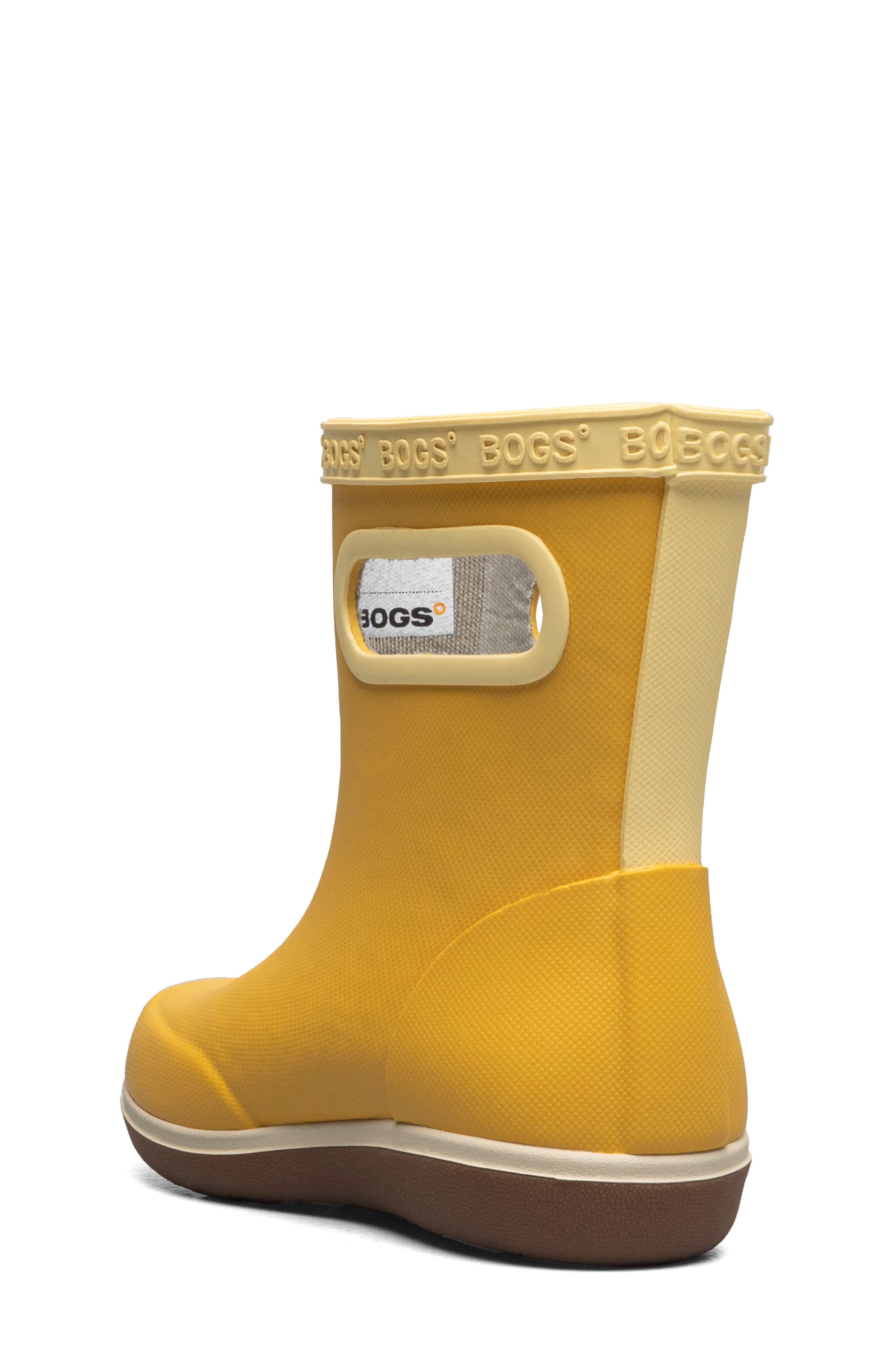 Bogs Kids' Skipper II Waterproof Rain Boot, Alternate, color, Mustard