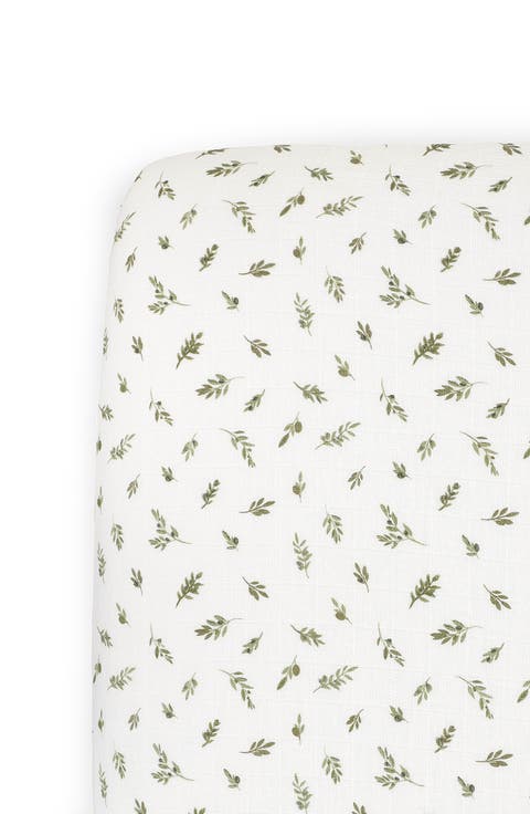 Organic Cotton Muslin Crib Sheet