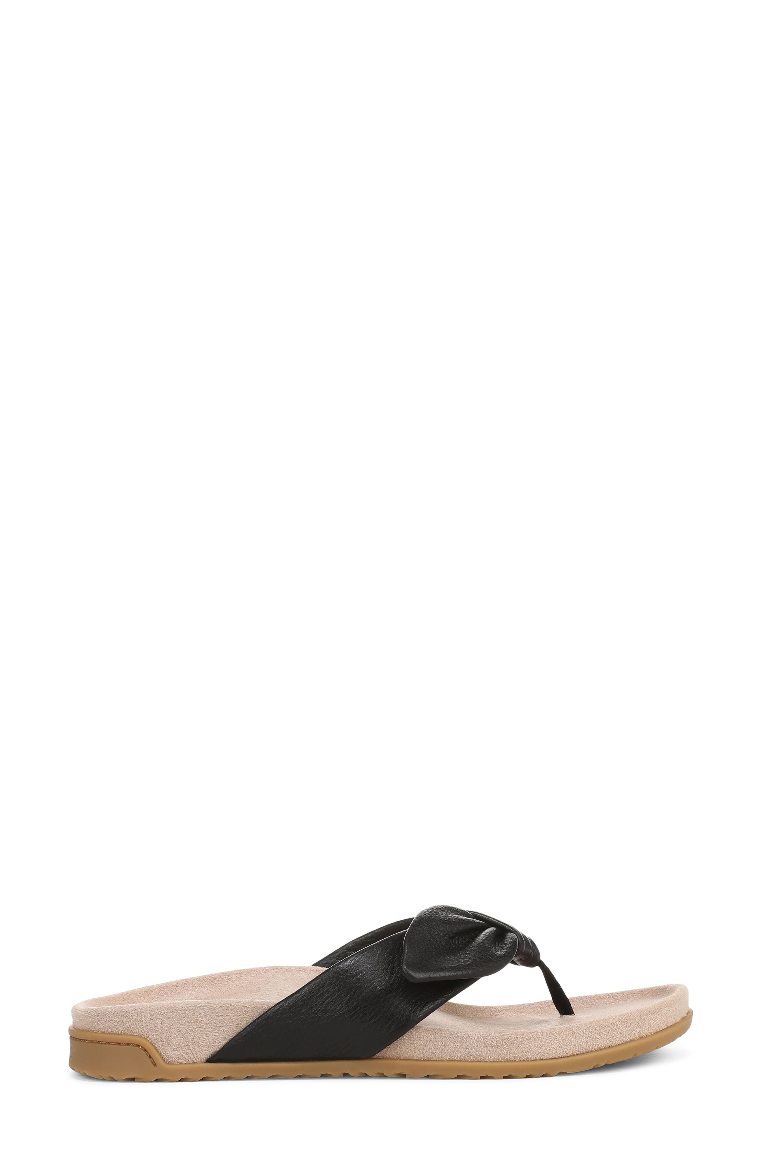 Vionic Eva Flip Flop, Alternate, color, Black