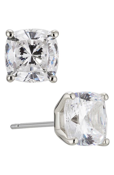 Modern Luv Cubic Zirconia Stud Earrings