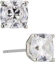 Nadri Modern Luv Cubic Zirconia Stud Earrings