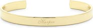 Brook and York Personalized Name Cuff