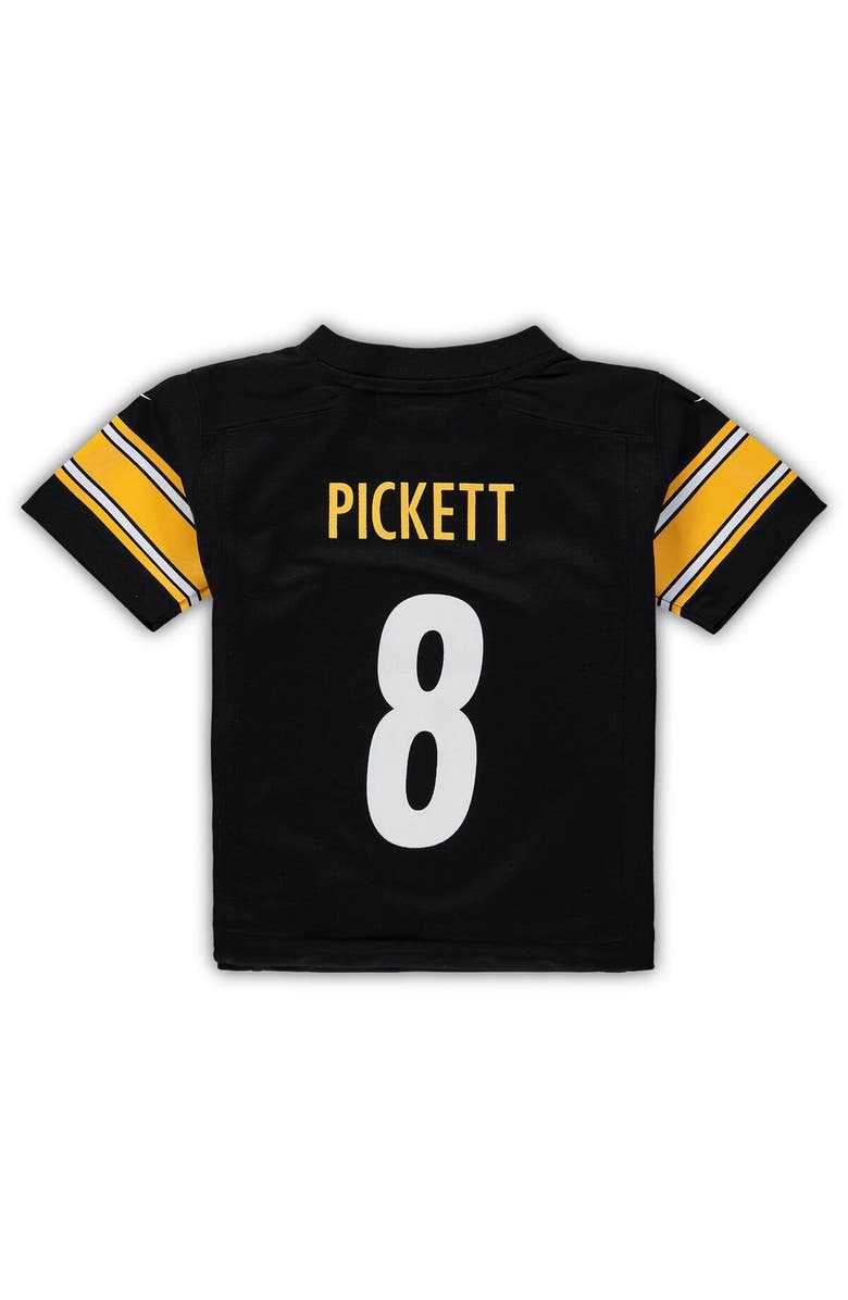 Nike Toddler Nike Kenny Pickett Black Pittsburgh Steelers Game Jersey, Alternate, color, 