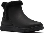 Clarks® Breeze Faux Fur Lined Boot - Wide Width Available
