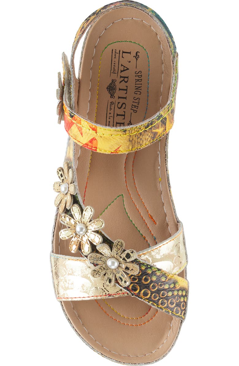 L'Artiste by Spring Step Charleen Wedge Sandal, Alternate, color,