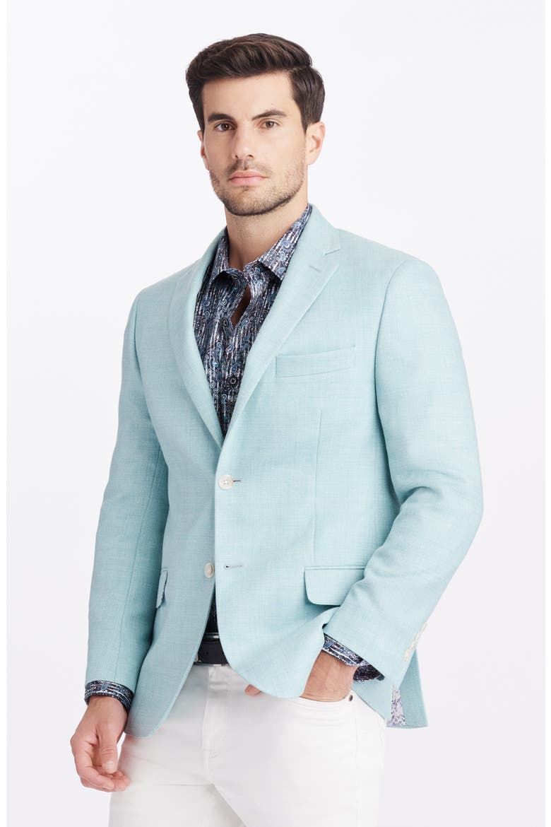 Benning Wool Blend Sport Coat, Alternate, color, MINT