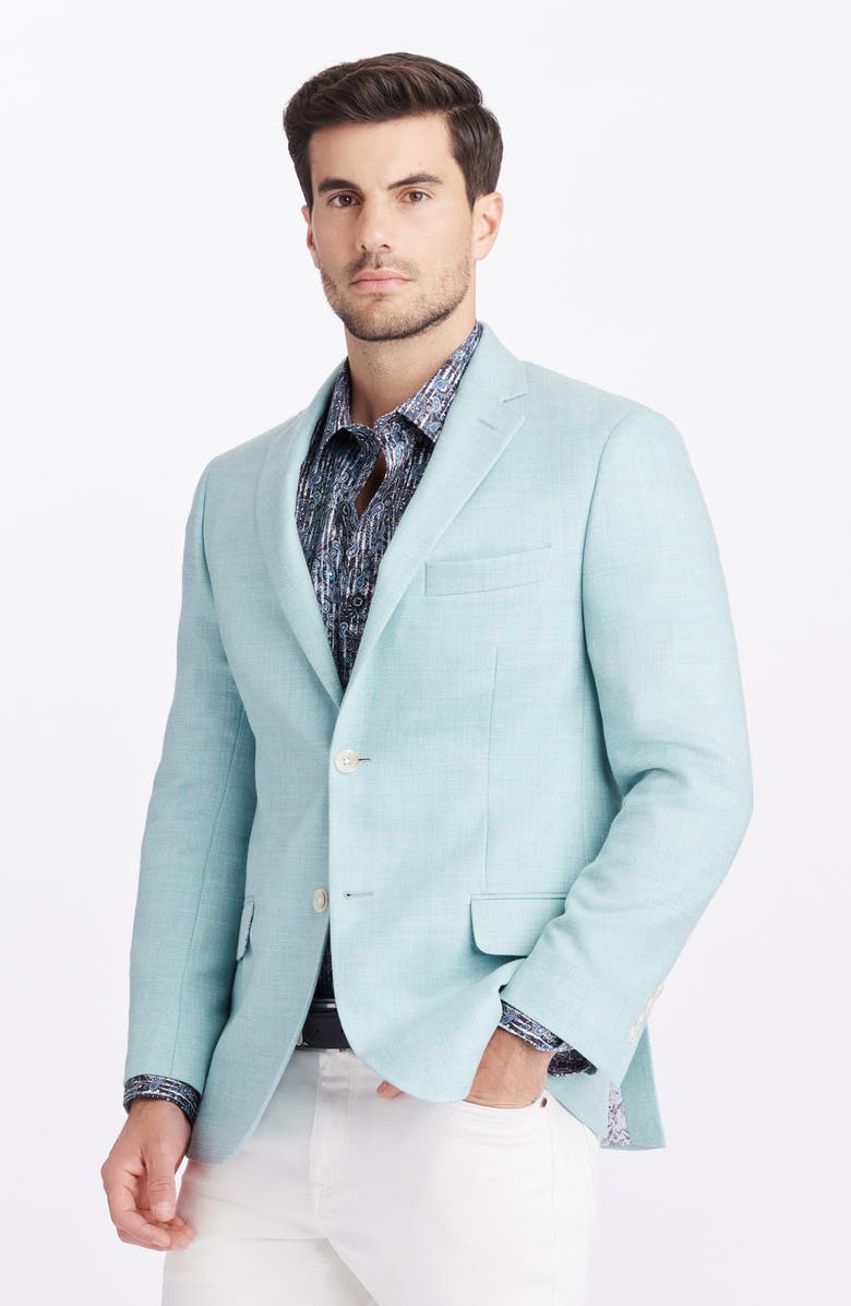 Robert Graham Benning Wool Blend Sport Coat, Alternate, color,