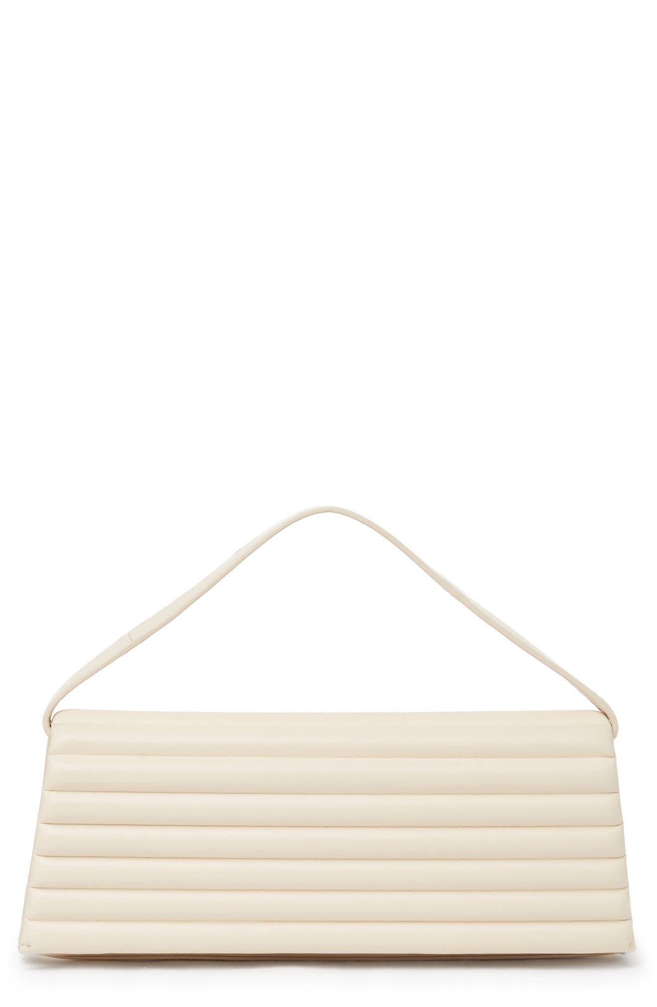 Louise et Cie Alez Quilted Padded Leather Clutch, Main, color, 