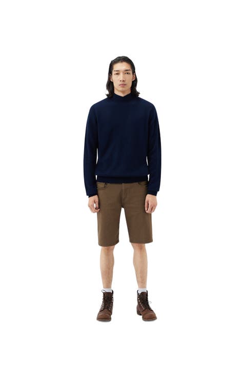 Essential Mock Neck Cashmere Sweater