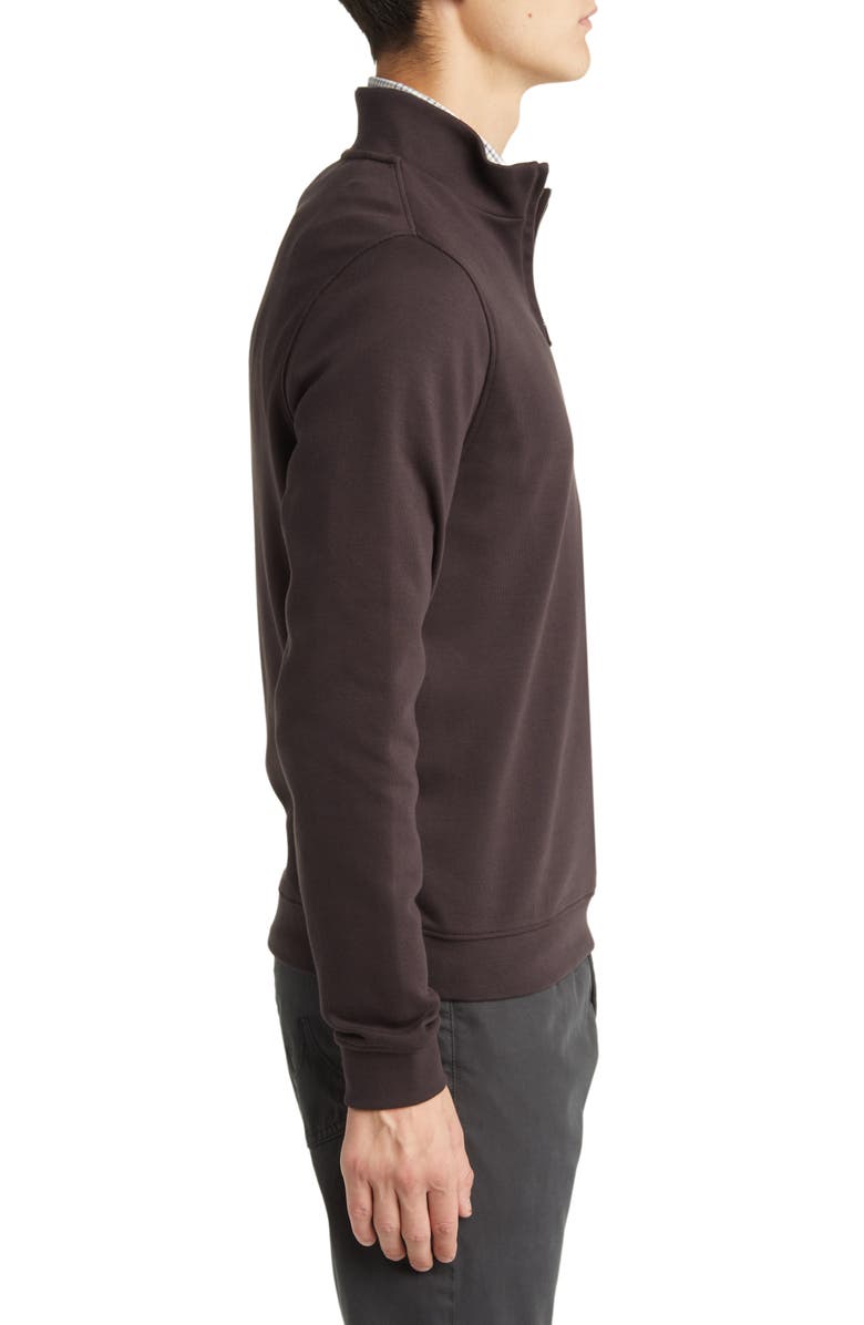 Scott Barber Pima Cotton Interlock Quarter Zip Pullover, Alternate, color, 