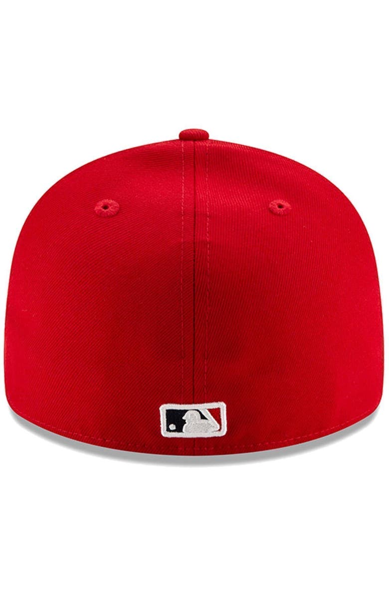 New Era Men's New Era Red St. Louis Cardinals Authentic Collection On-Field Low Profile 59FIFTY Fitted Hat, Alternate, color, Red