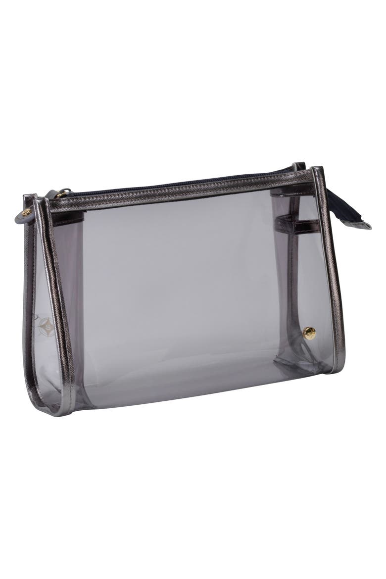 Miami Medium Zip Closure Makeup Bag, Alternate, color, MINK