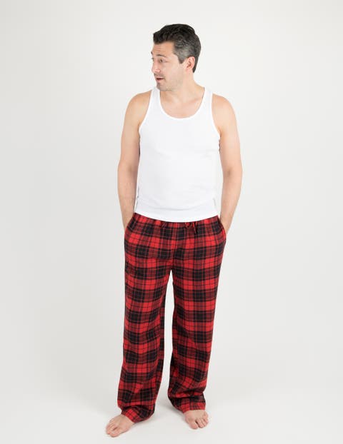 Men's Cotton Flannel Holiday Pajama Pants