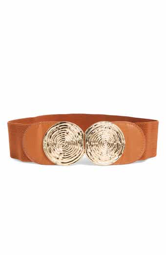 AREA STARS Kara Double Buckle Stretch Woven Belt