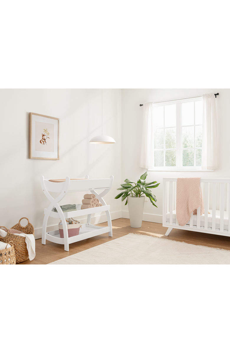 Comfy Cubs Baby Changing Table, Alternate, color, White
